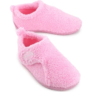 Kışlık Kız Çocuk Peluşlu Rahat Taban Cırt Cırtlı Ayarlanabilir Ev Okul Kreş Panduf Ayakkabı