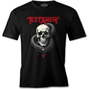 Testament - Kurukafa Yılan Siyah Erkek Tshirt