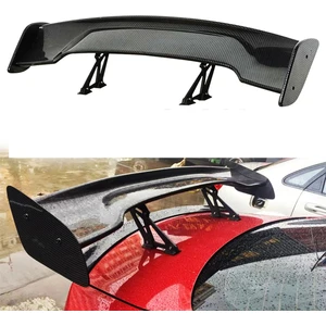 MKG Otomotiv Dtm Abs Tüm Araçlara Uyumlu Bagaj Üstü Spoiler Parlak Siyah Spoyler Plastik Ithal