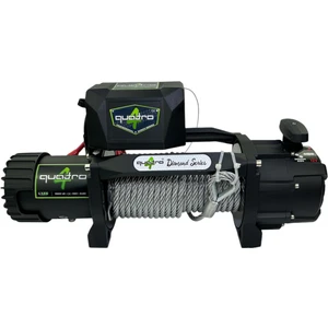 12V 13500 Lb Çelik Halatlı Çekici - Kurtarıcı Vinç Tambur
