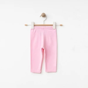 Tayt Kısa Basic Pembe