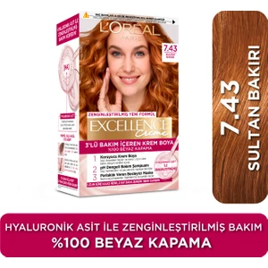 L'Oréal Paris Excellence Creme Saç Boyası - 7.43 Sultan Bakırı