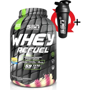 SSN Sports Style Nutrition Whey Refuel 1770 gr (Beyaz Çikolata - Ahududu) Protein Tozu