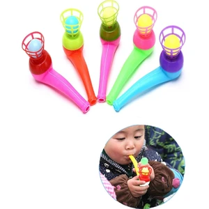 Saksafon Pipet Top Üfleme Oyunu Popit Eğitici Oyuncak - 1 Adet