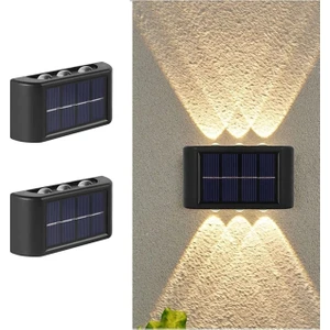 Solar Duvar Lamba Dekorasyon Aplik  2 Adet