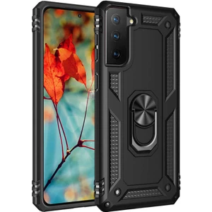 Galaxy S21 Kılıf Zore Vega Kapak-Siyah