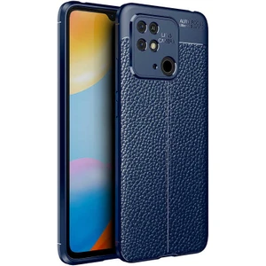Xiaomi Redmi 10C Kılıf Zore Niss Silikon Kapak-Lacivert