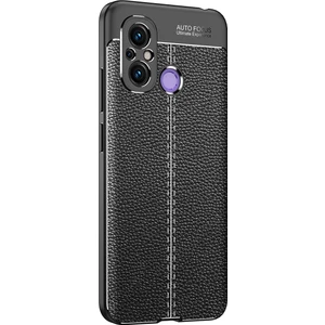 Xiaomi Redmi 12C Kılıf Zore Niss Silikon Kapak-Siyah