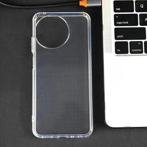 Realme 11 4g Kılıf Zore 2mm Anti Shock Silikon-Renksiz
