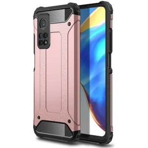 Xiaomi Mi 10T Pro 5g Kılıf Zore Crash Silikon Kapak-Rose Gold