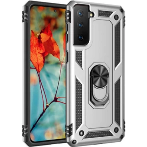 Galaxy S21 Kılıf Zore Vega Kapak-Gri