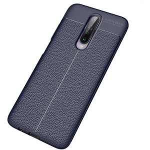 Xiaomi Poco X2 Kılıf Zore Niss Silikon Kapak-Lacivert