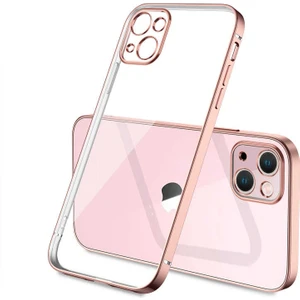 Apple iPhone 13 Kılıf Zore Gbox Kapak-Gold