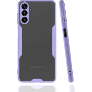 Galaxy A04S Kılıf Zore Parfe Kapak-Mor