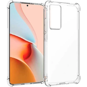 Xiaomi Mi 12T Pro Kılıf Zore Nitro Anti Shock Silikon-Renksiz