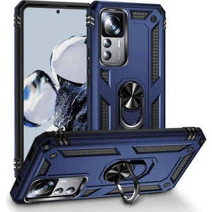 Xiaomi Mi 12T Pro Kılıf Zore Vega Kapak-Mavi