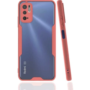 Xiaomi Poco M3 Pro Kılıf Zore Parfe Kapak-Pembe