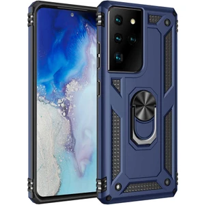 Galaxy S21 Ultra Kılıf Zore Vega Kapak-Mavi