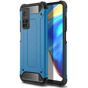 Xiaomi Mi 10T Pro 5g Kılıf Zore Crash Silikon Kapak-Mavi