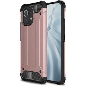 Xiaomi Mi 11 Kılıf Zore Crash Silikon Kapak-Rose Gold