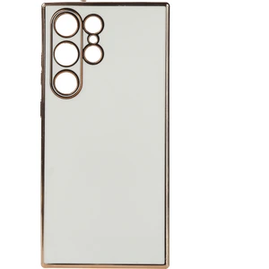 Galaxy S23 Ultra Kılıf Zore Bark Kapak-Beyaz