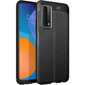 Huawei P Smart 2021 Kılıf Zore Niss Silikon Kapak-Siyah
