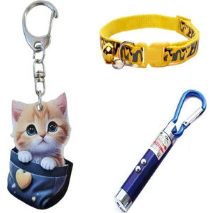 Kedi Aksesuar ve Oyun Seti (Sevimli)