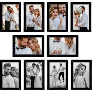10 Adet 15X21 Çerçeve - Mdf A5 Çerçeve - Çoklu Fotoğraf Çerçevesi