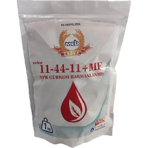 Meb 11 44 11 NPK Gübresi Harmanlanmış (1 Kilogram)