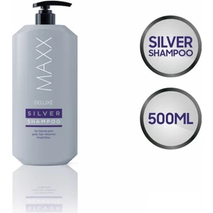 Maxx Deluxe Silver Shampoo, Mor Şampuan, Silver Şampuan, 500 ml