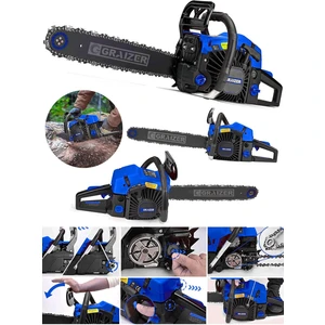 Alman 6200-M Benzinli Testere Ağaç Odun Dal Kesme Makinesi Motorlu Testere Orman Motoru