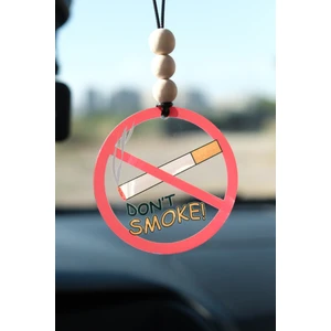 Don't Smoke Araba Süsü Dikiz Aynası Süsü Hediyelik Eşya