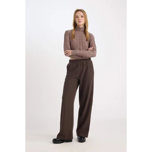 Wide Leg Geniş Bol Paça Eşofman Altı Beli Lastikli Cepli Bağcıklı Uzun Boy E0742AX24WN