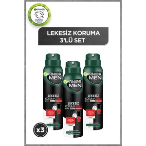 3'lü Garnier Men Lekesiz Koruma Aerosol Seti 150 ml