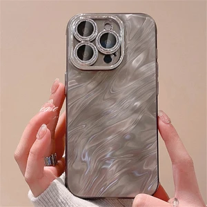 Apple iPhone 15 Pro Max Uyumlu Kılıf Zebana Dazz Silikon Kılıf Siyah