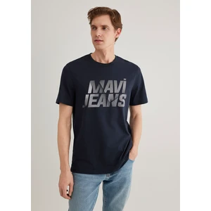 Mavi Jeans Baskılı Lacivert Tişört 0610260-70490