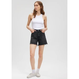 Millie 90lar Antrasit Jean Şort 1458981230