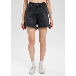 Millie 90lar Antrasit Jean Şort 1458981230