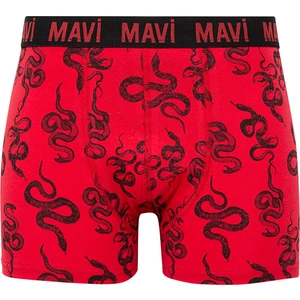 Yılan Baskılı Kırmızı Boxer 0911056-82677