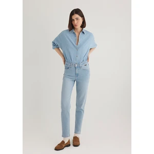 Cindy Gold Shape Açık Mavi Jean Pantolon 100277-84410