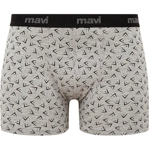 Baskılı Gri Boxer 0911049-82816