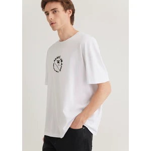 Mavi Jeans Sırt Baskılı Beyaz Tişört 0611719-620