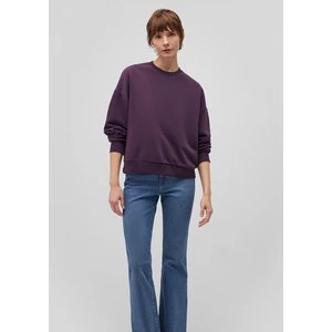 Bisiklet Yaka Mor Basic Sweatshirt1611770-70635
