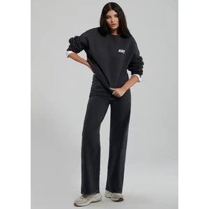 Logo Baskılı Antrasit Sweatshirt 1611600-82185