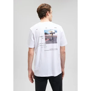 Baskılı Beyaz Tişört 0611915-620