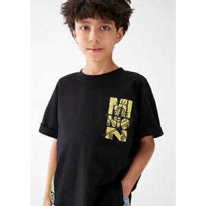 Minion Baskılı Siyah Tişört6610164-900