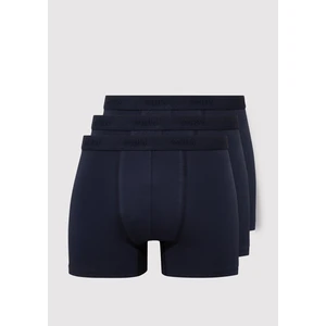 3lü Lacivert Basic Boxer Seti0911414-30761