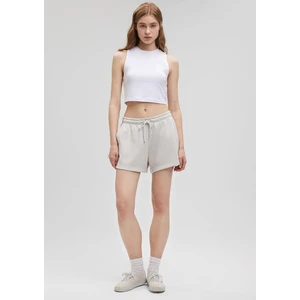 Gri Tencel TM Modal Şort 1410154-83746