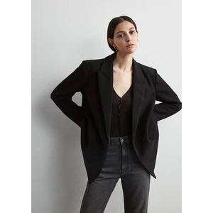 Siyah Kruvaze Blazer 1110519-900