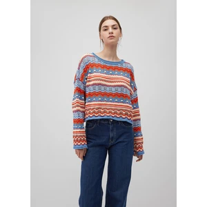 Jakarlı Kırmızı KAZAK1710154-70460